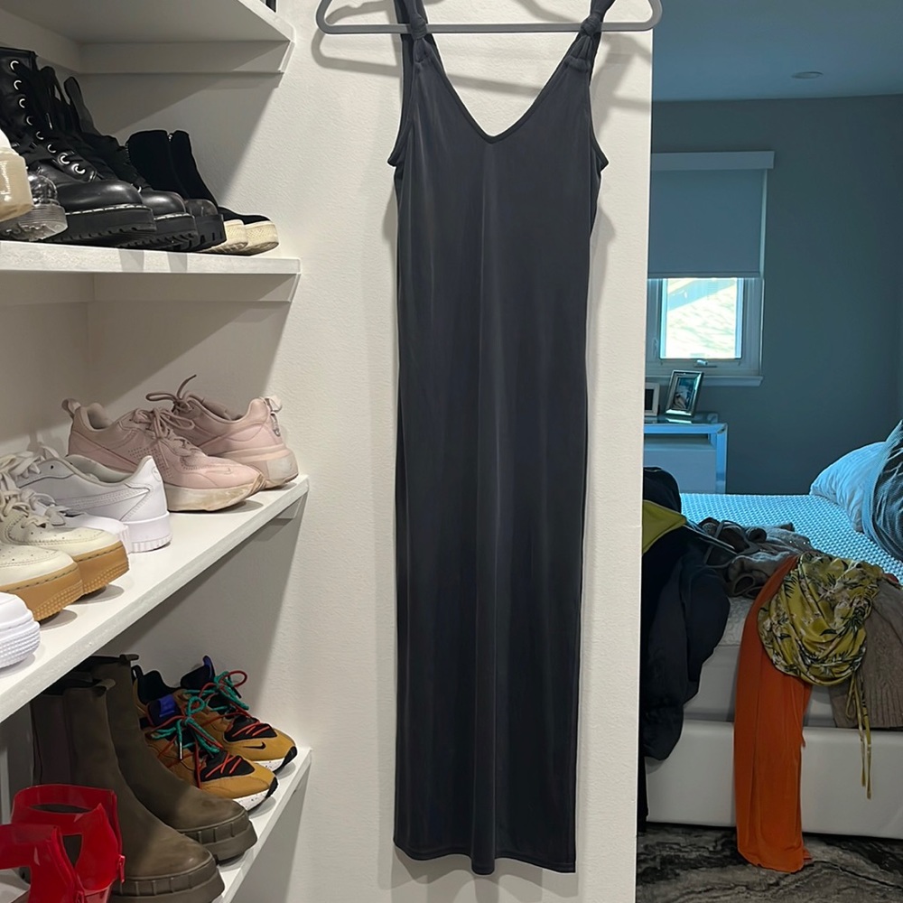 Blue top shop dress